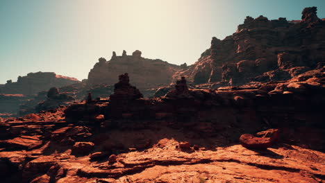 red rock canyon landscape