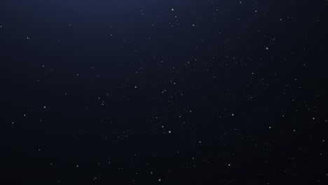 partículas o estrellas moviéndose de derecha a izquierda, superposición de video