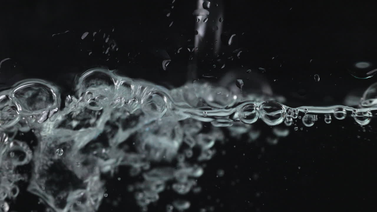 Bubbles in the water Free Stock Video Footage