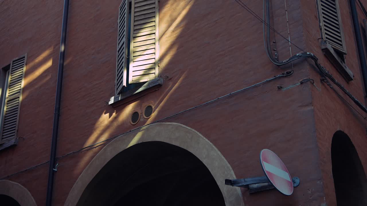 Sunlight on a Historic Italian Building