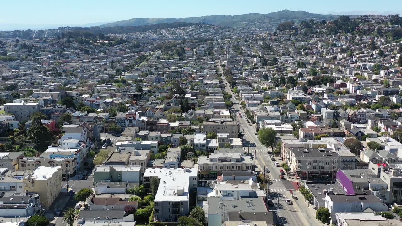 San Francisco Skyline Views - Noe Valley Area