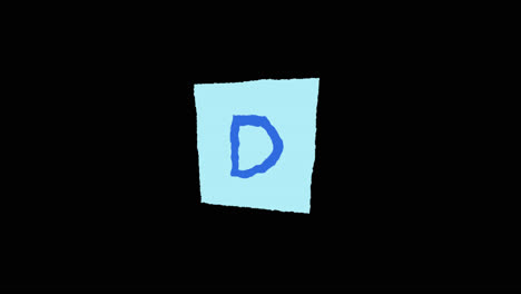 image of the letter d