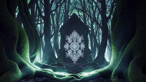 mystical forest portal