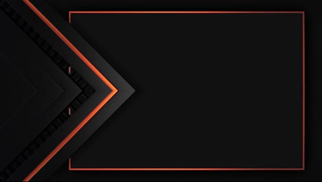 abstract geometric background with copper accents