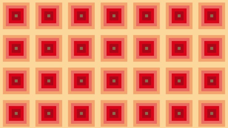 Colorful squares psychedelic. Geometric background. Animated illustration, looped graphic element