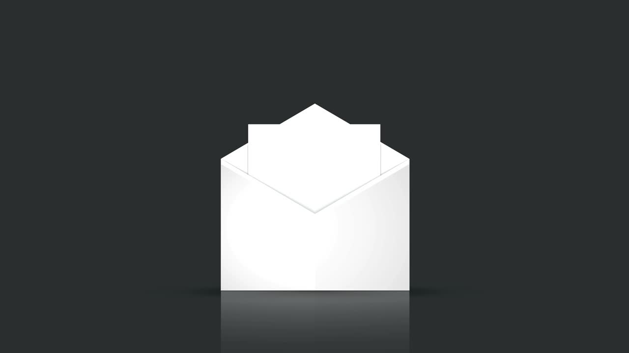 animación - fondo de diseño de sobre de movimiento moderno