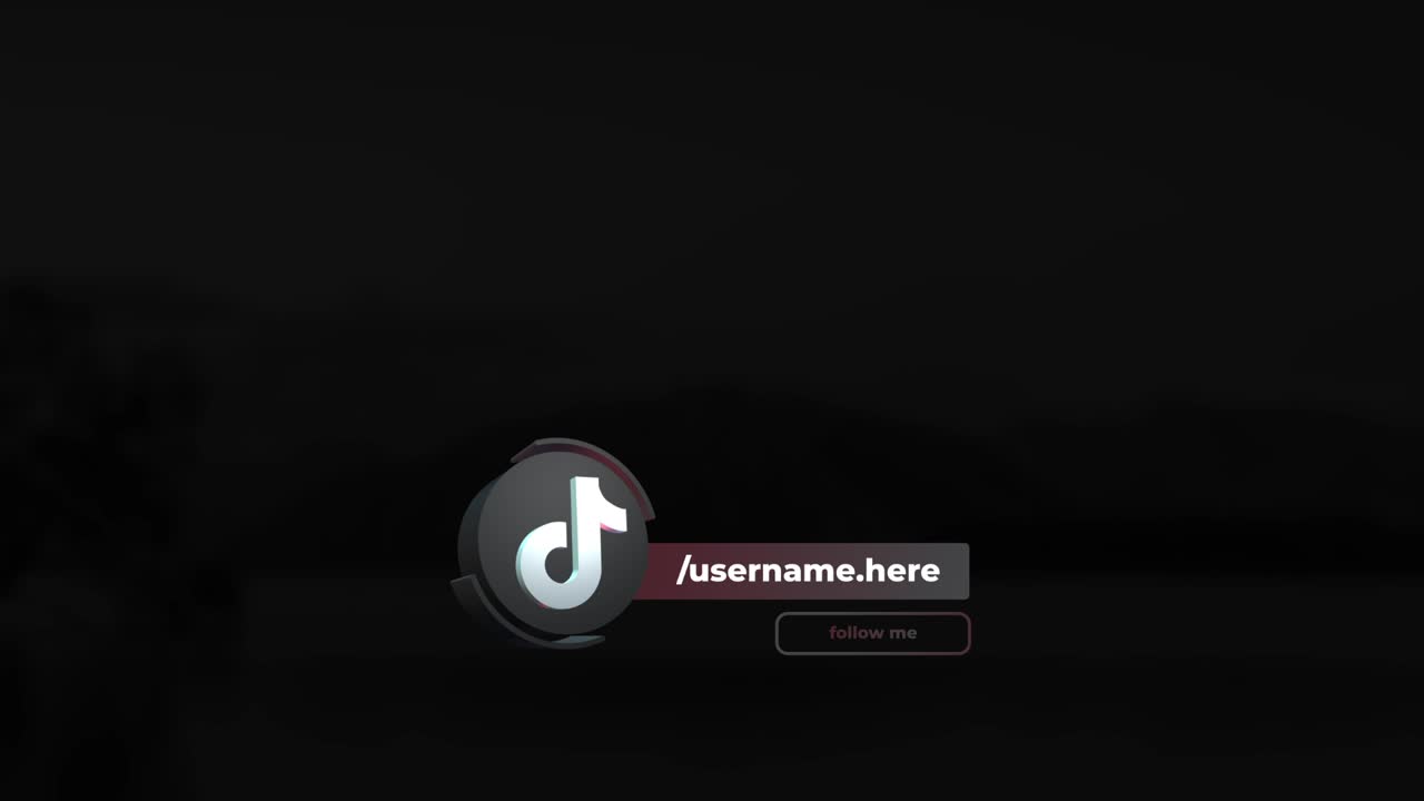 Social Media Lower Thirds Graphics