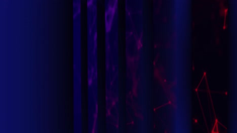 animation of moving shapes on black background