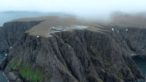 Cabo-Norte-(Nordkapp)-En-El-Norte-De-Noruega.