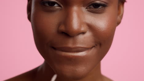woman applying lip balm