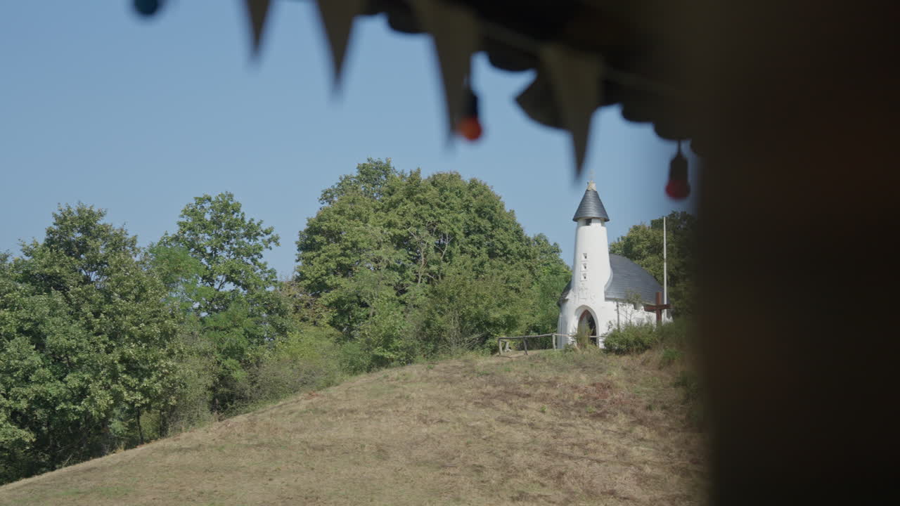 White Chapel on a Hilltop