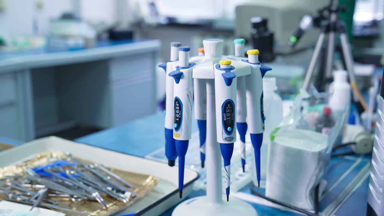 Laboratory Pipettes and Equipment