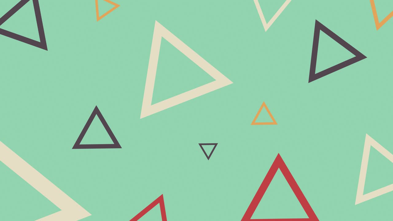 Hand Drawn Abstract Loop Background