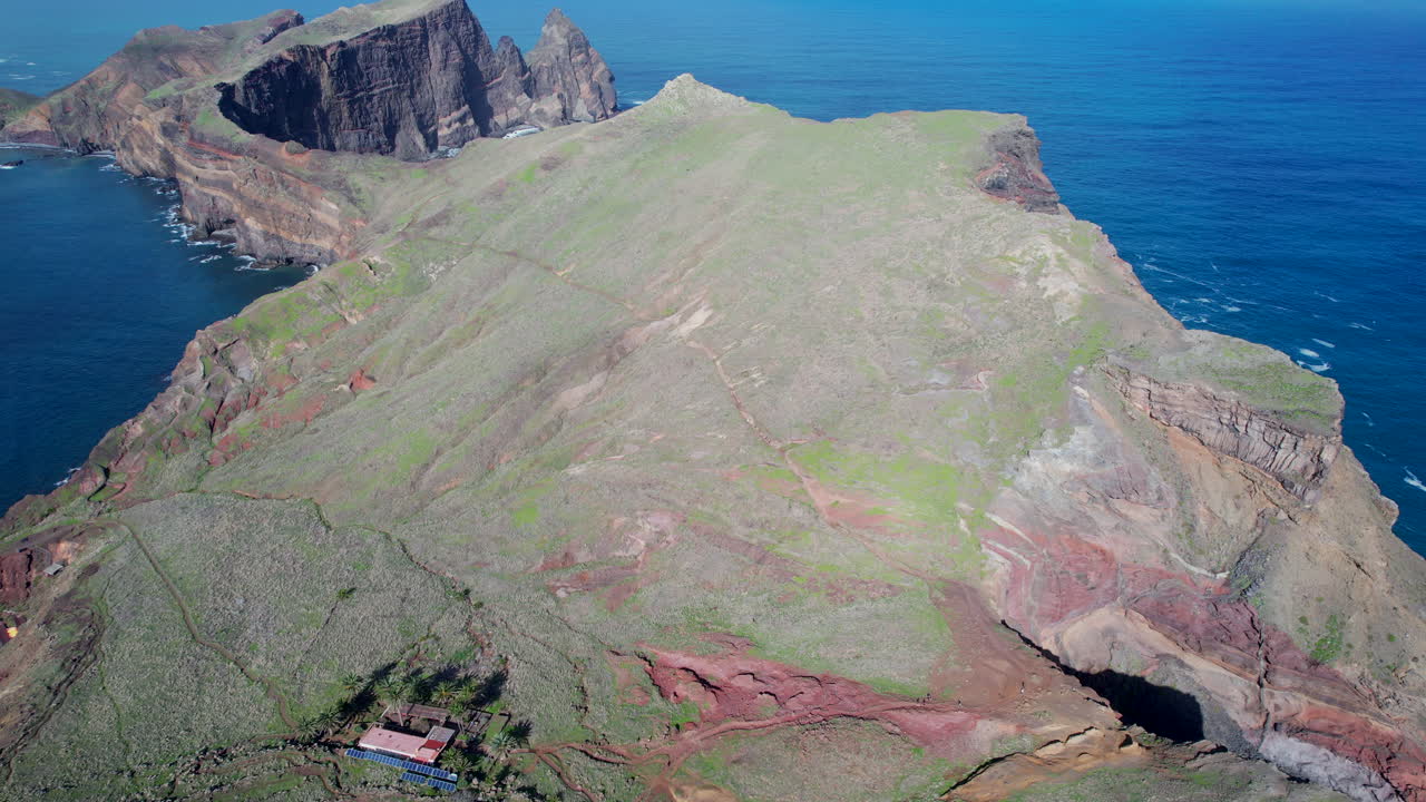 푼타 데 산 로렌조 공중 드론 샷