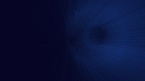 mysterious circular pattern in dark blue background with small white dots