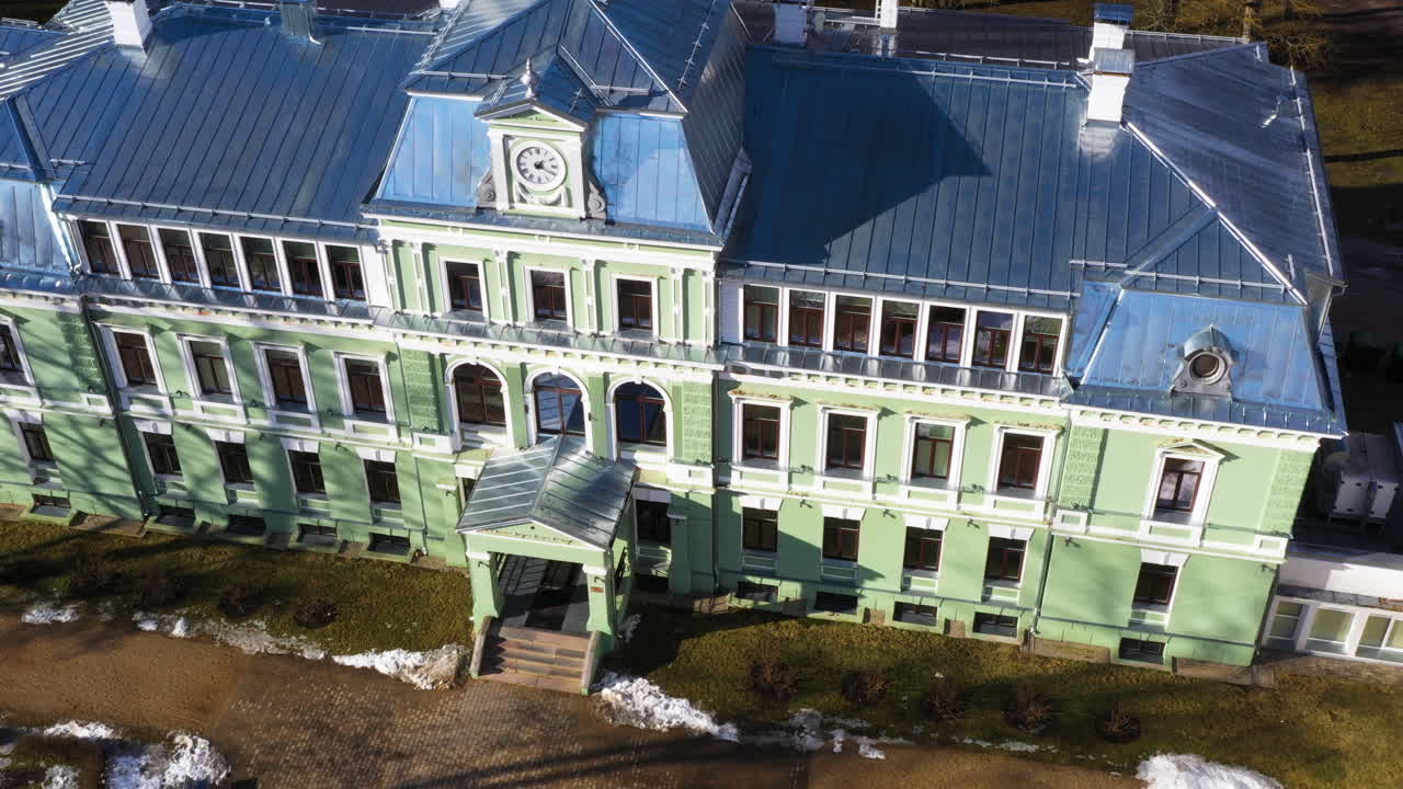 라트비아에서 고급스러운 저택, 코크무이자 저택, 바로크 스타일