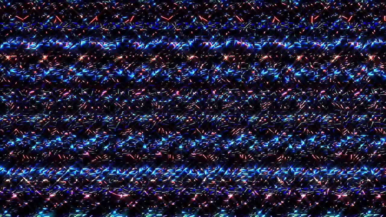 빛나는 밝은 선은 검은 바탕에 파동 움직임을 설정, 다채로운