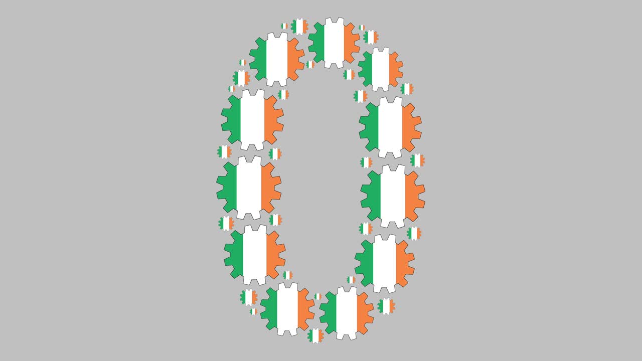 número irlandés cero