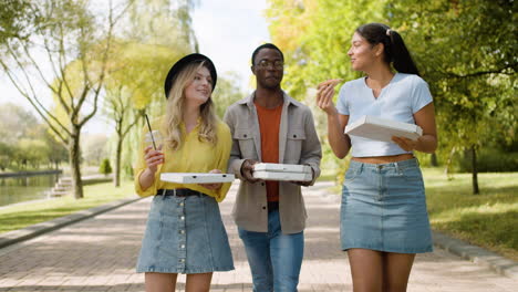 young people having a good time outdoors