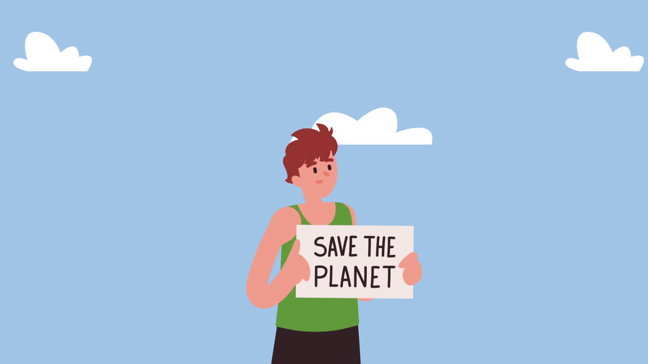 환경 보호를 위한 시위