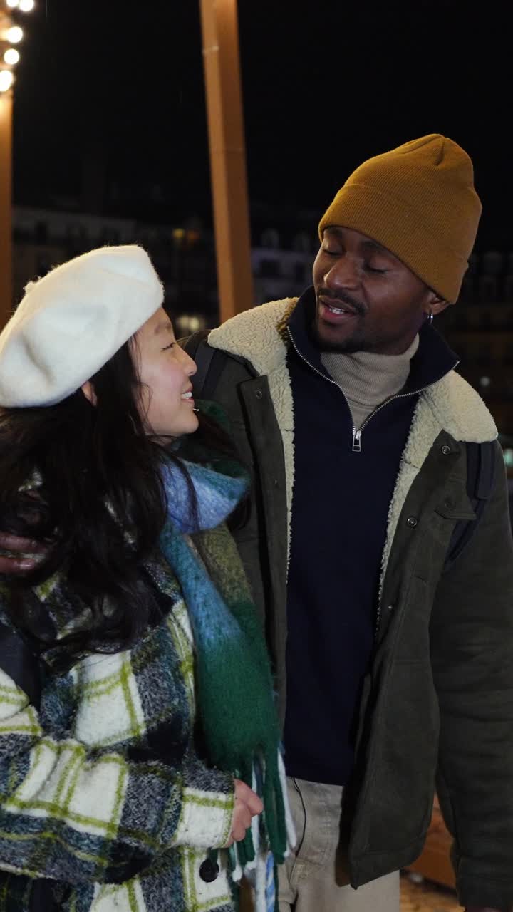 Couple Enjoying a Night Out