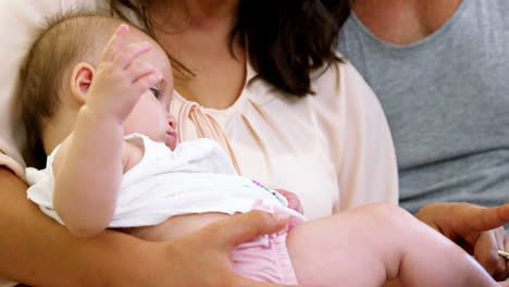 baby in mother''s hands