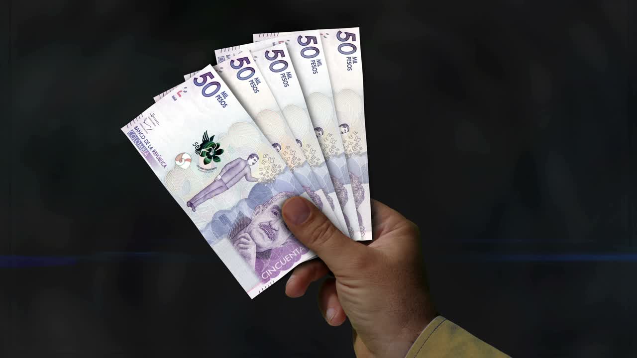 콜롬비아 페소 통화 프