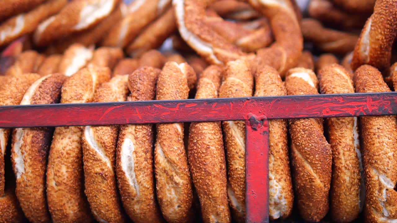 Pile of Fresh Simits