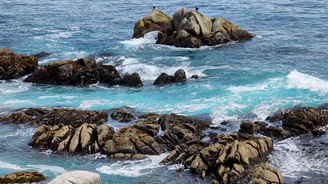 17 millas en coche bahía española en monetery, california