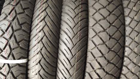 Car-and-bike-tires-At-Warehouse-In-Tire-Store
