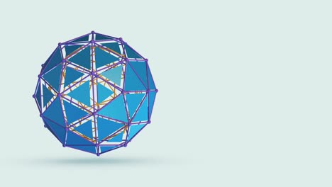 animación geométrica abstracta
