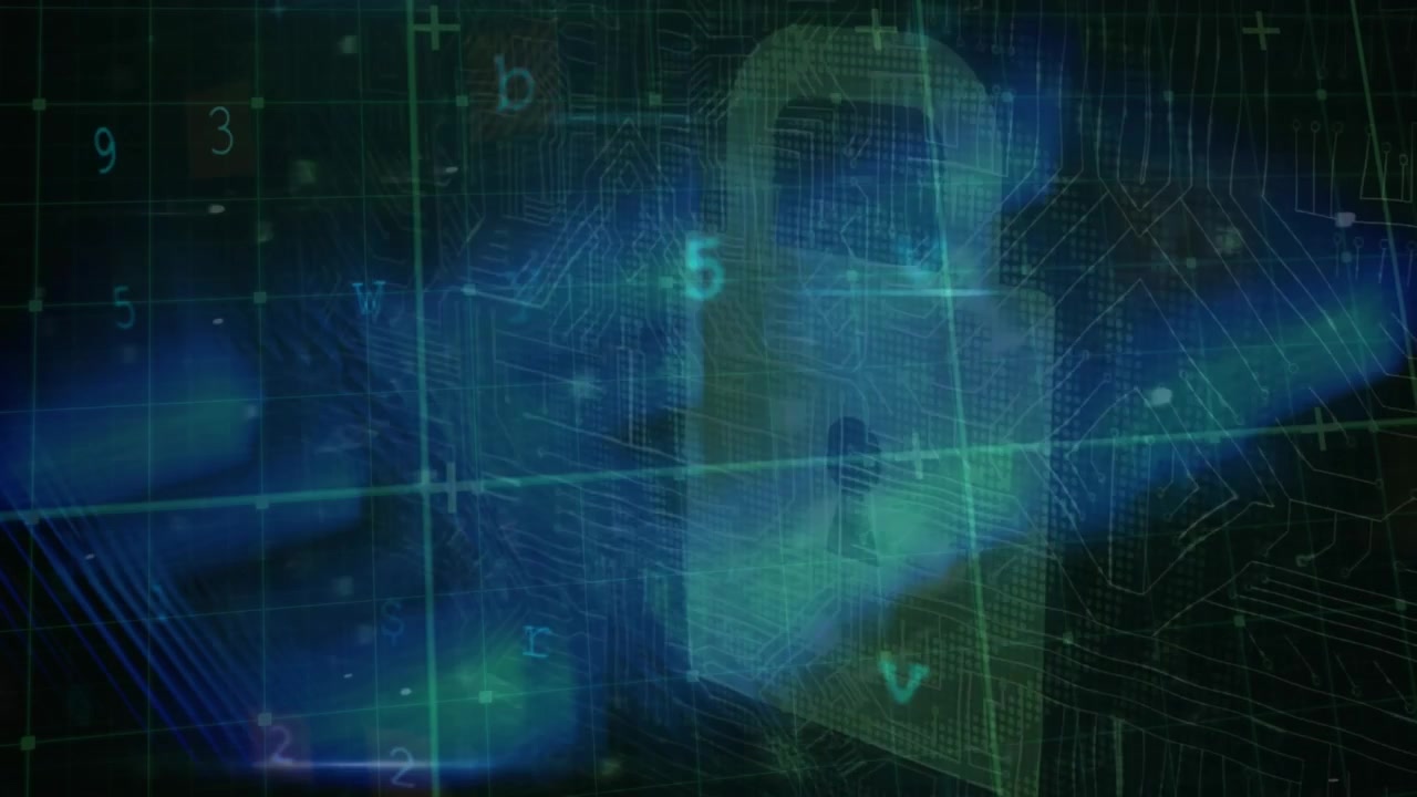 Cybersecurity Warning Displaying Ransomware and Malware Detection