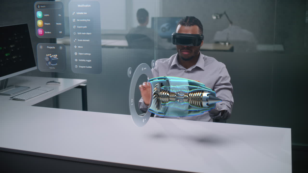 Engineer Uses VR/AR to Design a Jet Engine