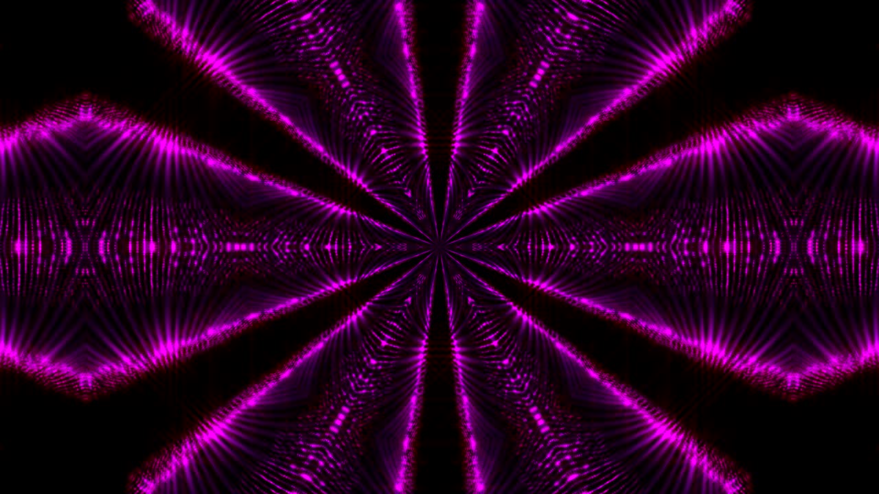 Sfondo caleidoscopico astratto viola.