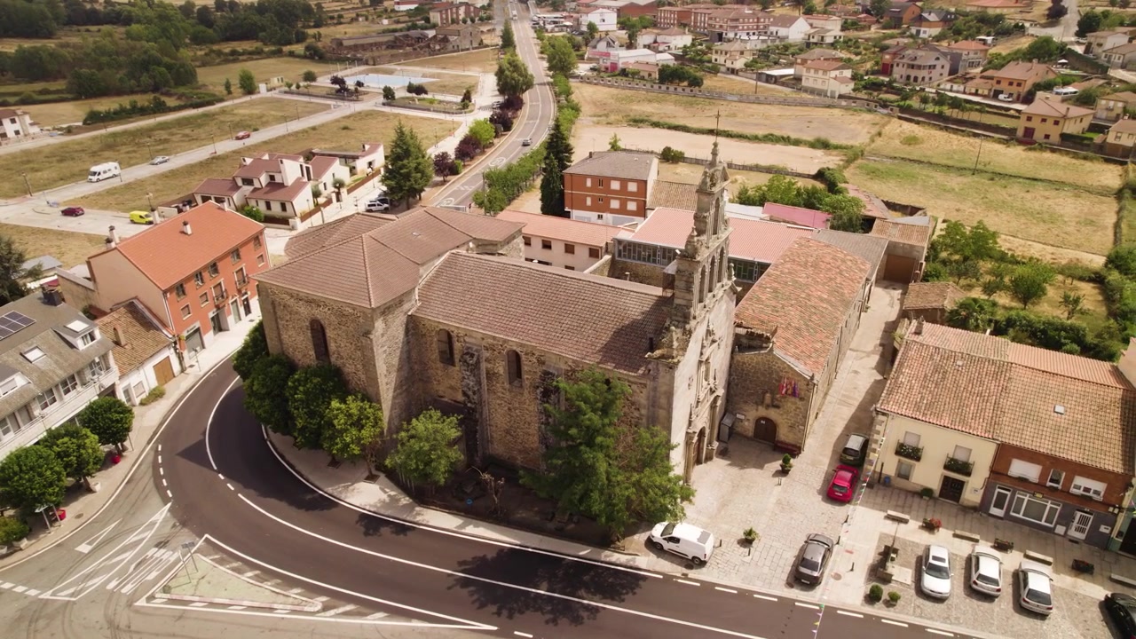 Villaggio di Alcanizes in Spagna