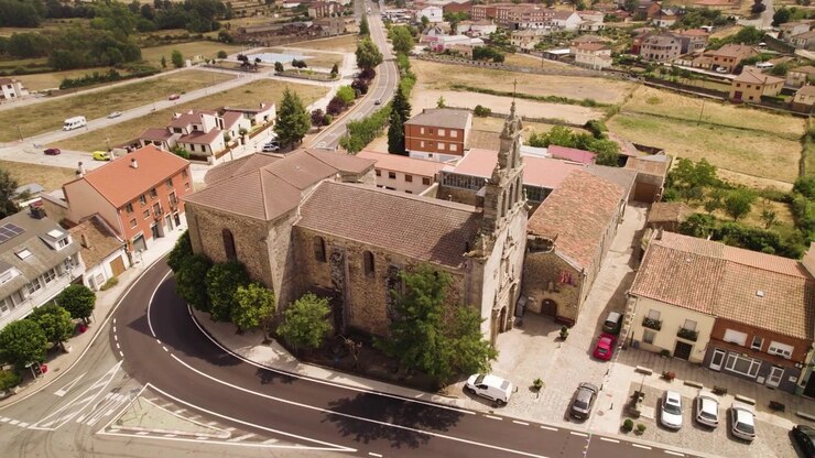 Villaggio di Alcanizes in Spagna