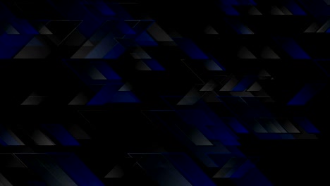 dark blue and black tech geometric abstract video animation
