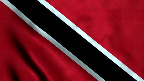 4k seamless loopable flag of trinidad and tobago