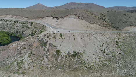 Desierto-Y-Vista-Aérea-De-La-Frontera-Argentina-Y-Boliviana,-Provincia-De-Jujuy,-En-El-Fondo-Villazon-Bolivia-2