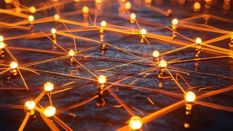 un grupo de velas encendidas sentadas en la parte superior de una mesa