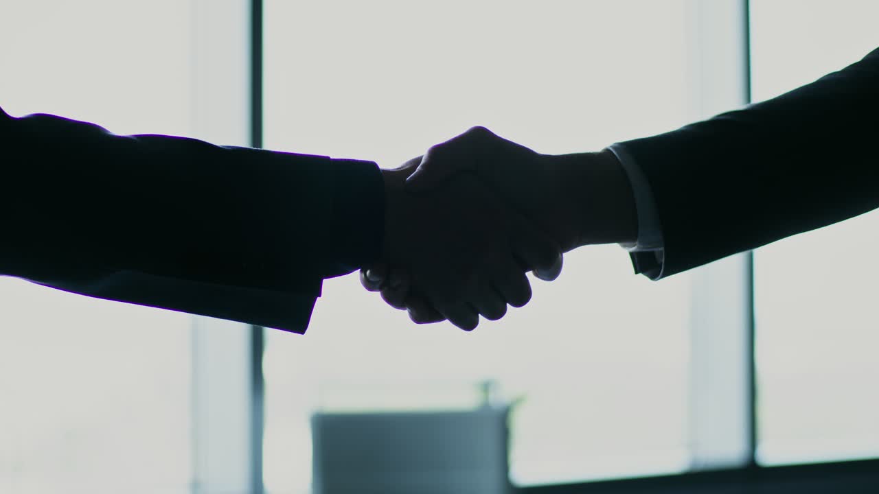 Business handshake