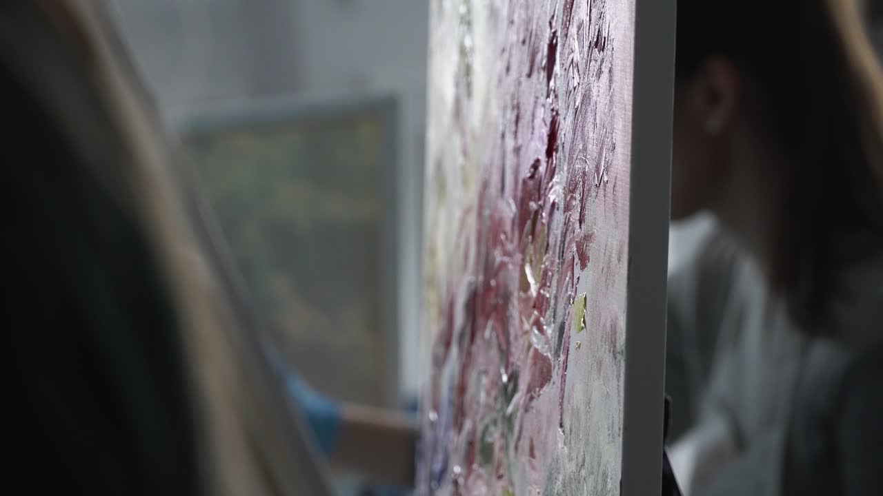 artista pintura arte abstracto