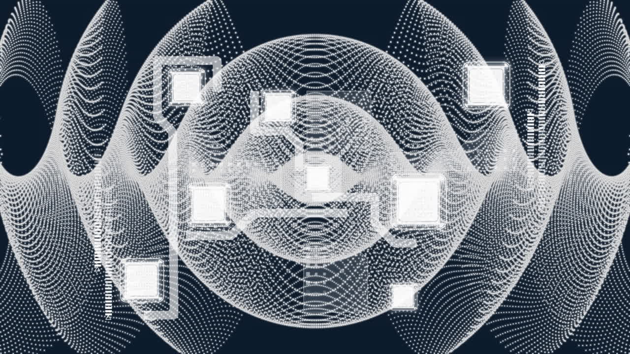 animación de los enlaces blancos de las conexiones