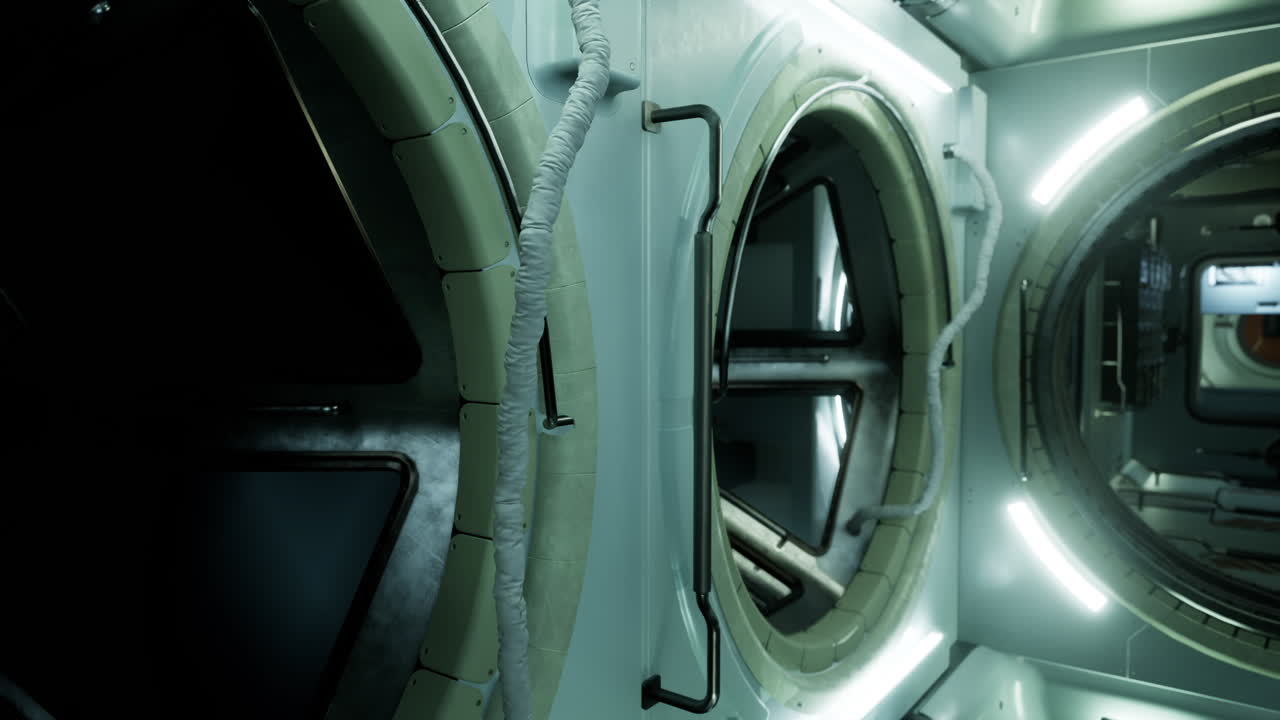 우주 정거장 복도