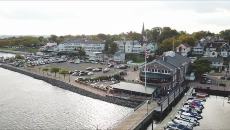 orbit restaurant shot in perth amboy nj waterway, boats and places