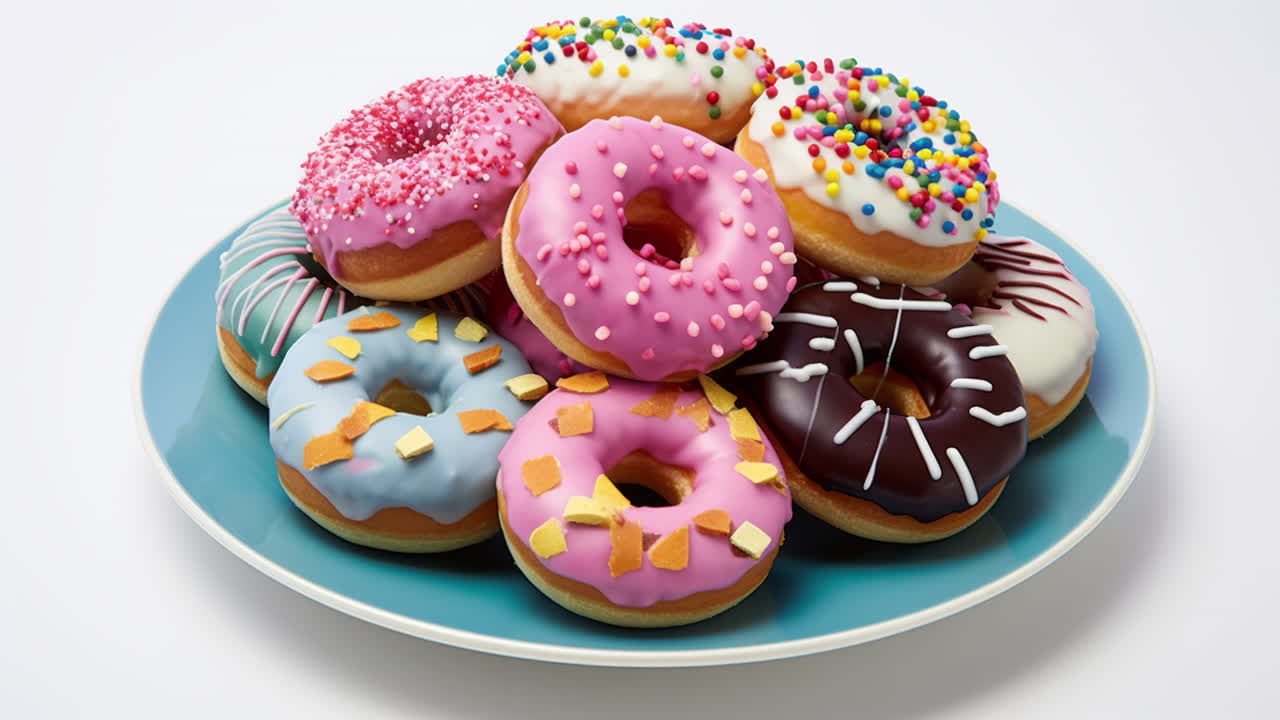 donuts generados por ai