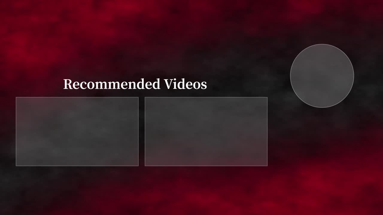 Smoke CG end card ending screen motion graphics