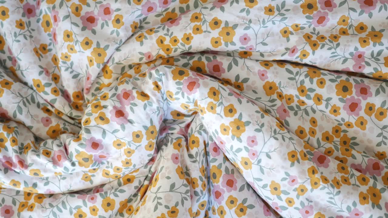 Floral Print Bedding Fabric