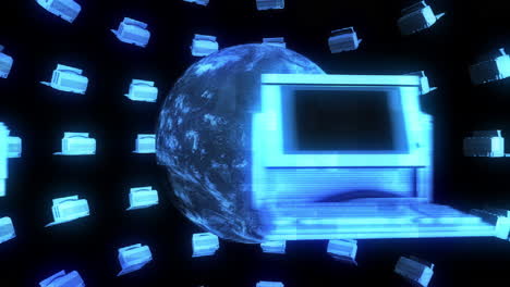 Sphere-of-Computers-Around-Planet-Earth-with-Hologram-Glitch-Effect