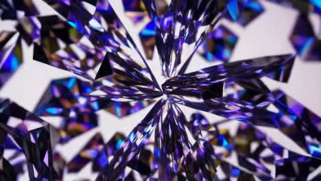 abstract facetted gems